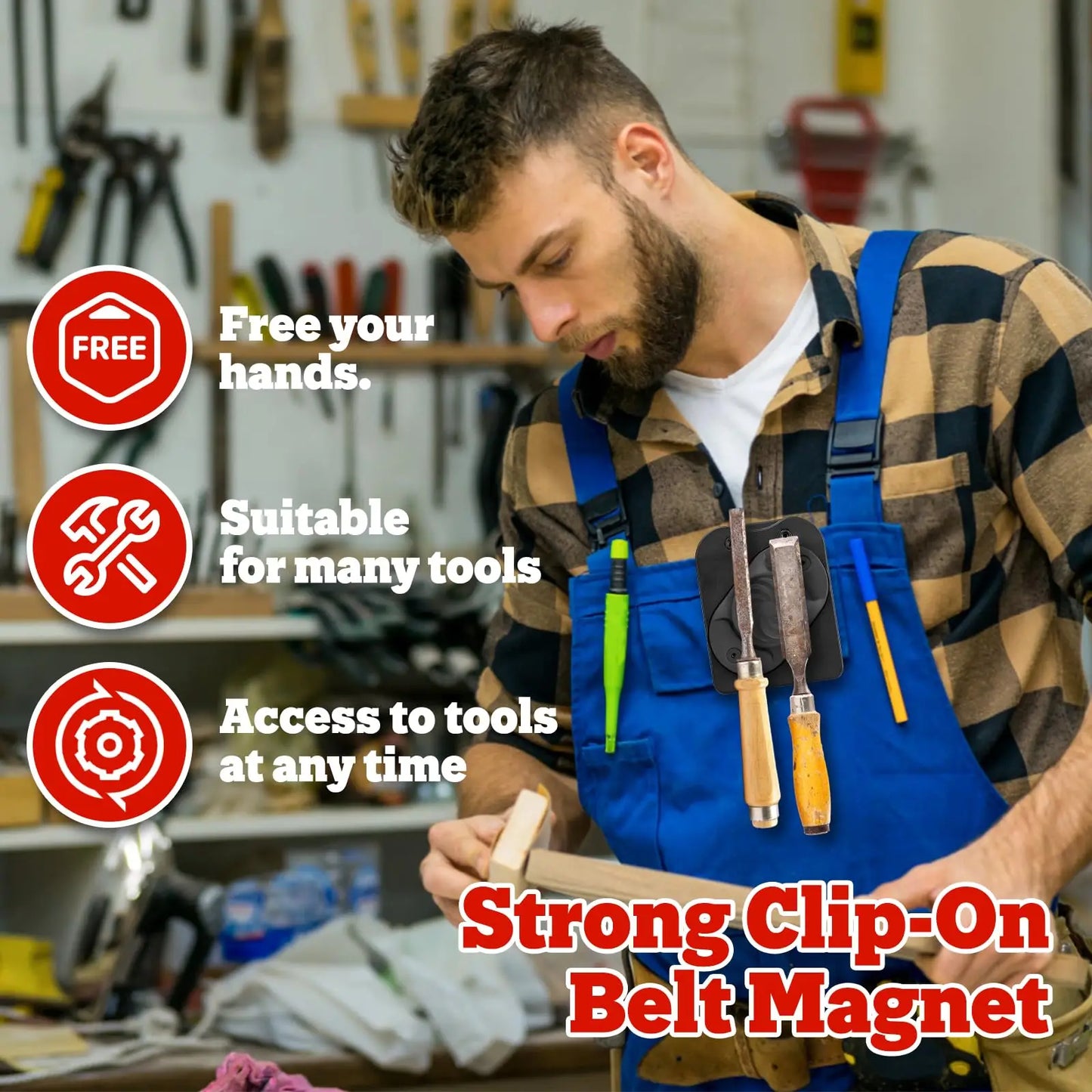 Magnetic Tool Holder™ - Effortless Access, Unmatched Organization