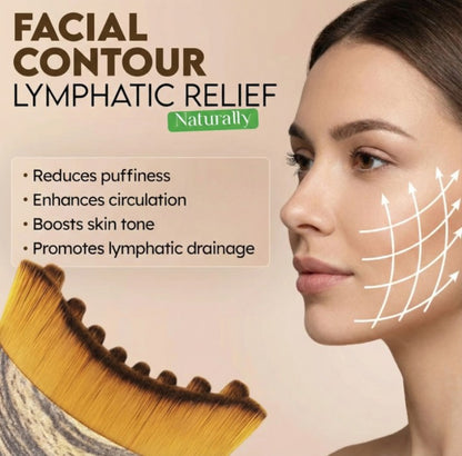 Aka Lymphatic Contour Face Brush™